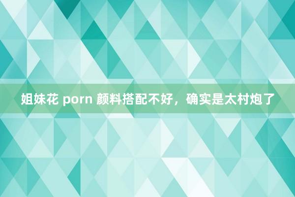 姐妹花 porn 颜料搭配不好，确实是太村炮了