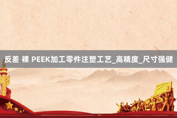 反差 裸 PEEK加工零件注塑工艺_高精度_尺寸强健